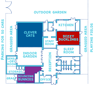 Children S Day Nursery Floor Plan And Facilities